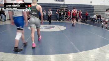150 lbs Round 1 - Carson Faroni, Sublime Wrestling Academy vs Carter Freestone, Fighting Squirrels Wrestling Club
