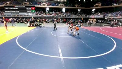 6A 114 lbs Semifinal - Riley Rayome, Conroe The Woodlands vs Naime Abdallah, El Paso Franklin