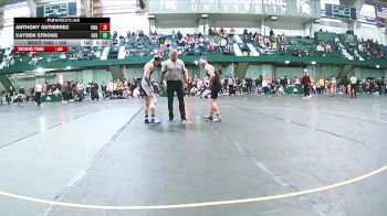 165 lbs Cons. Round 1 - Anthony Gutierrez, Unattached vs Cayden Strong, GVSU