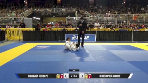 Yahya Aziz Adam vs Uriah Zion Restrepo 2025 Pan Kids Jiu-Jitsu IBJJF Championship