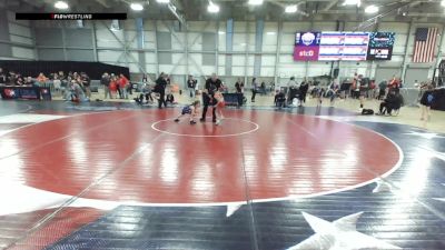 8U Girls - 55 lbs Cons. Round 1 - Ariel Morales, NV vs Kinsley Medlock, WA
