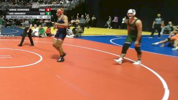 5A 175 lbs Quarterfinal - Jorge Quinones, El Paso Bel Air vs Leo Ashurov, Frisco Reedy