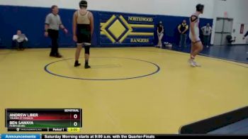 190 lbs Semifinal - Andrew Liber, Toledo St Francis vs Ben Sawaya, Perrysburg