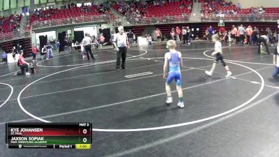 59 lbs Semifinal - Kye Johansen, St. Paul vs Jaxson Sopiak, MWC Wrestling Academy