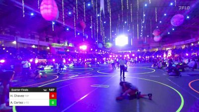 58 lbs Quarterfinal - Heavenly Chavez, Top Rank Hammers vs Aiyana Cortez, U-Town Hammers