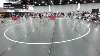 190 lbs Jace Love, Ohio Gray vs Brady Brown, Pennsylvania Blue