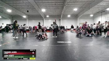 70 lbs Round 1 - Tanner James, SCSOW vs Liam Hoeft, Mighty Warriors Wrestling Acad