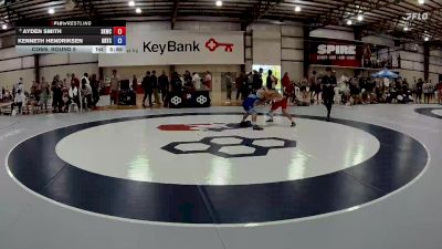 57 kg Cons. Round 6 - Ayden Smith, SKWC vs Kenneth Hendriksen, Oklahoma Regional Training Center