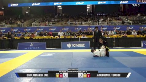 Chase Alexander Oake vs Jackson Everett Bucher 2026 Pan Kids Jiu-Jitsu IBJJF Championship