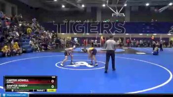 106 lbs Cons. Round 2 - Carter Howell, Daphne vs Sawyer Hardy, Spain Park Hs