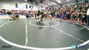 67 lbs Round Of 16 - Easton Contreras, Raw Wrestling Club vs Koen King, Team Tulsa Wrestling Club