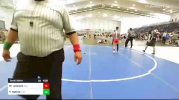 105 lbs Consolation - Vinny Hanna, Semper Fi WC vs Wyatt Leonard, Xcel Wc