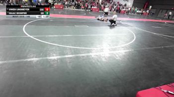 145 lbs Cons. Semi - Owen Linsmeyer, Seymour Area Wrestling Club vs Isaac Momper, Askren Wrestling Academy