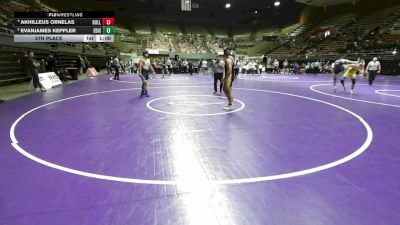 192 lbs 5th Place - EvanJames Keppler, Edison vs Akhilleus Ornelas, Bullard