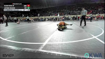 140 lbs Semifinal - Elijah Rice Jr, Cowboy Wrestling Club vs Jayden Wilson, Kipp Tulsa