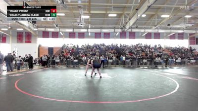 235 lbs Semifinal - Haley Primo, Durfee vs Eglis Tuareza Clase, Springfield Central (W)