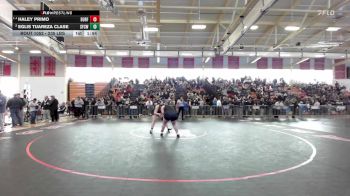 235 lbs Semifinal - Haley Primo, Durfee vs Eglis Tuareza Clase, Springfield Central (W)