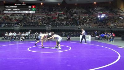 159 lbs Final - Beau Priest, Bakersfield vs Chris Creason, El Diamante