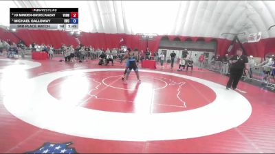 157 lbs 2nd Place Match - Jd Minder-Broeckaert, Victory School Of Wrestling vs Michael Galloway, Ringers Wrestling Club