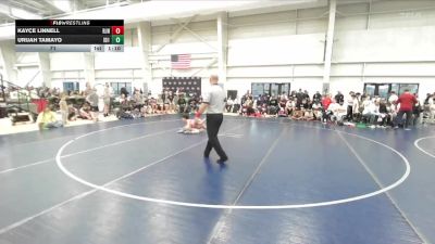 71 lbs Quarterfinals (8 Team) - Urijah Tamayo, Idaho 1 vs Kayce Linnell, Team RJN