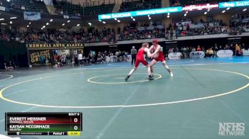 152 lbs Cons. Round 3 - Everett Meissner, Wrangell Wolves vs Kaysan Mccormack, Houston