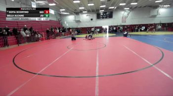 125 lbs Champ. Round 1 - Sofia Sciortino, Rancho Cotate vs Bella Alcaine, John F Kennedy -Fremont