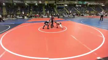 86 lbs Quarterfinal - Jesson Weyand, Team Montana vs Pablito Rodriguez, Viking Wrestling