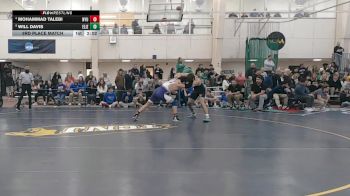 197 lbs 3rd Place Match - Mohammad Talebi, Nyu vs Will Davis, Elizabethtown