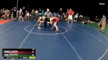 105 lbs Round 3 (8 Team) - Mikey Stillwell, Kraken Elite vs Jeremy Carver, Mat Assassins Black