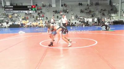 132 lbs Round Of 64 - CJ Caines, Mat Assassins - HSB vs Liam Soe, The Mailmen - HSB