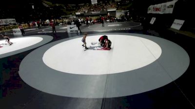 43 lbs Champ. Rd Of 16 - Kyalani Guzman-Dominguez, Manteca Cobras Wrestling Club vs Lincoln Cokinos, MatTime Wrestling