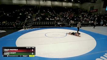 109 lbs Champ. Round 1 - Aaden Oviatt, Riverton vs Trace Maxfield, Tooele