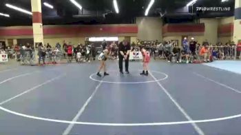 65 lbs Rr Rnd 4 - Hailey Robinson, Thermopolis Wrestling Club vs Vanessa Torres, Victory Wrestling-Central WA