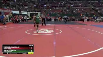 D3-138 lbs Champ. Round 1 - Troy Kennedy, Troy Christian vs Michael Markulin, South Range