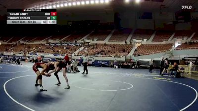 132-D2 Champ. Round 1 - Logan Dartt, Bradshaw Mountain vs Bobby Robles, McClintock High School