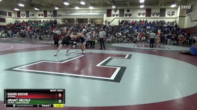 190 lbs Cons. Round 2 - Grant Helmle, Xavier, Cedar Rapids vs Gavin Goche, Algona