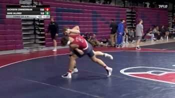 197 lbs Consi Of 8 #1 - Jackson Zimmerman, Penn vs Jake Allred, Franklin & Marshall