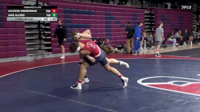 197 lbs Consi Of 8 #1 - Jackson Zimmerman, Penn vs Jake Allred, Franklin & Marshall