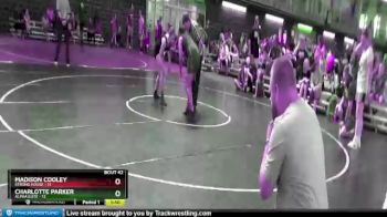 155 lbs Round 9 (10 Team) - Madison Cooley, Strong House vs Charlotte Parker, Alpha Elite