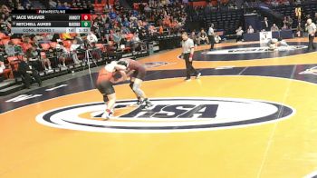 1A 138 lbs Cons. Round 1 - Mitchell Aukes, Marengo vs Jace Weaver, Johnston City