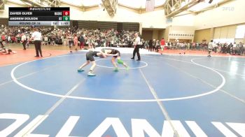 90-I lbs Round Of 16 - Zavier Olver, Mat Assassins vs Andrew Dolson, Barn Brothers