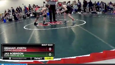 102 lbs Cons. Round 2 - Jax Robinson, Floyd Wrestling Club vs Graham Joseph, Portage Wrestling Club