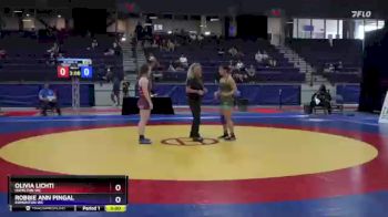 59 kg Cons. Semi - Olivia Lichti, Hamilton WC vs Robbie Ann Pingal, Edmonton WC