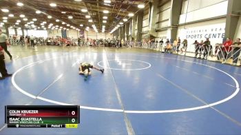 52 lbs Rd# 6- 9:00am Saturday Final Pool - Colin Kruezer, Team BAM vs Isaac Guastella, Ranger Wrestling Club