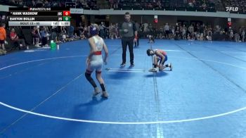 65 lbs Champ. Round 1 - Hank Waskow, Jesup Mat Club vs Easton Bollin, Jack Pine Savage
