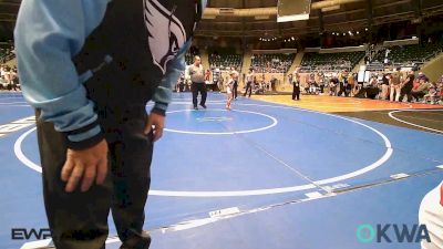 46 lbs Quarterfinal - Kashton Legg, Keystone Wrestling Club vs Jace Bechtel, Collinsville Cardinal Youth Wrestling