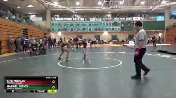 132 lbs Semifinal - Gabriel Lemos, Temecula Valley vs Eric Murillo, Murrieta Valley