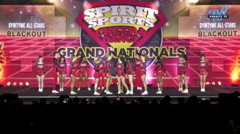 GymTyme All-Stars - Blackout [2025 L4 Senior Coed - Small Day 2] 2025 Spirit Sports Grand Nationals