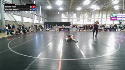U17 Women - 57 lbs Cons. Round 4 - Rowan Peck, AK vs Makenzi McCoy, UT