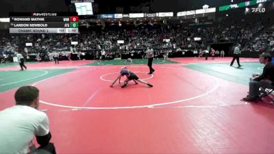 90 lbs Champ. Round 3 - Landon Newbold, ATGA vs Rowand Mathie, WHW2